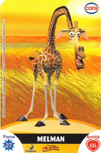 Carte cora dreamworks - cora, n°