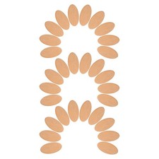 30pcs Pouiches de bois