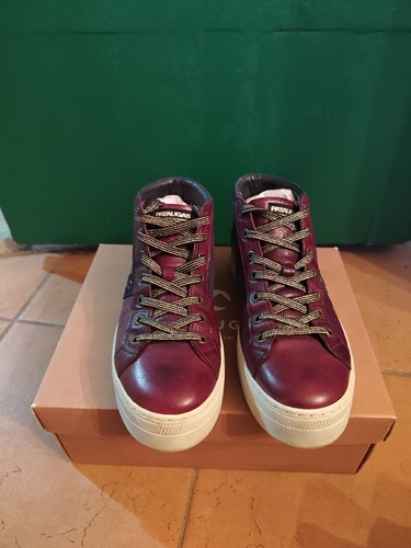 Baskets plateforme cuir - plateforme, en