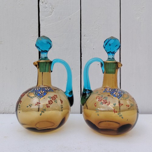 Paire carafes verre - paire,