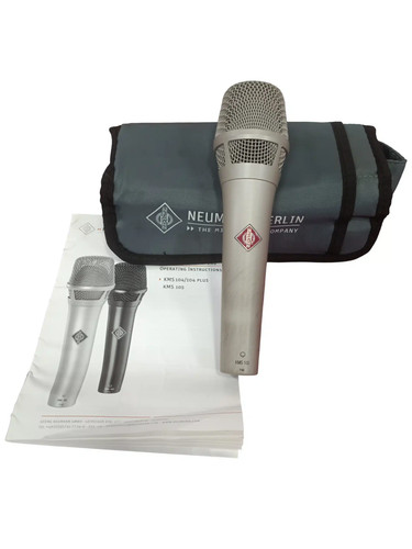 Microphone gris neumann berlin - microphone,