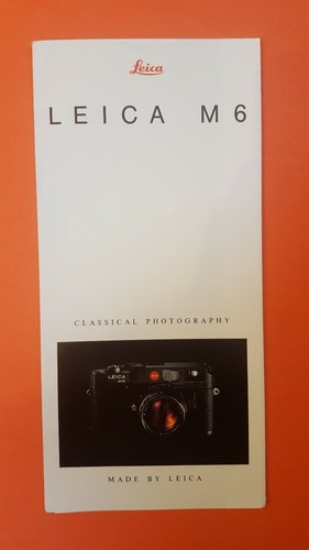 Brochure vente leica - de, m6