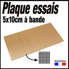 922B# plaque d'essais à bande format 5x10 cm   -- breadboard PCB