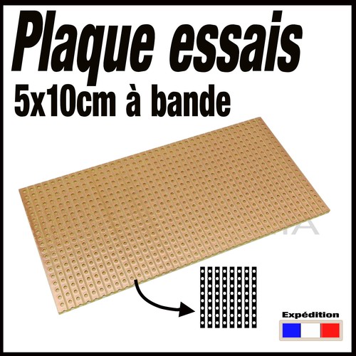 922b plaque essais - à, bande