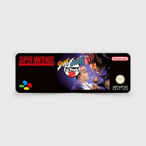 étiquette snes label - Étiquette,