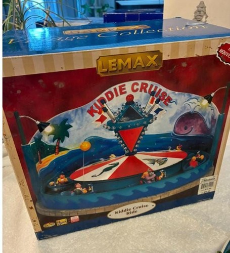 Lemax kiddie cruise ride 64490 - lemax,