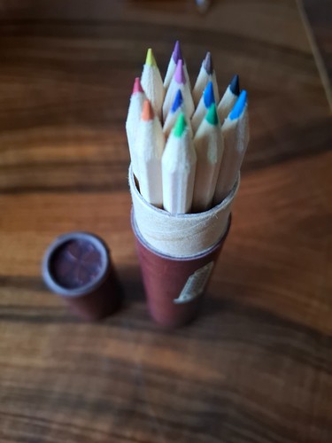 Crayons couleur étuit en - étuit,