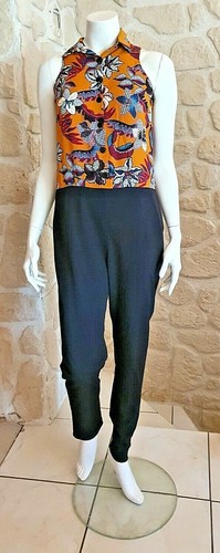 Combi pantalon noir neuf - combi-pantalon,