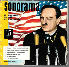 COLLECTION SONORAMA N° 5 (FEVRIER 1959)--MIKOYAN/MICHEL DEBRE/DELLERT/NOEL