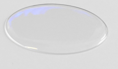 Verre montre savonnette - verre,