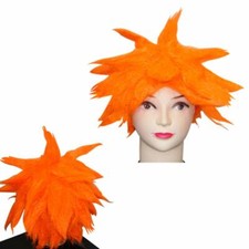 Expédié de Paris - Perruque Gintama Gintoki Ichigo Orange Cosplay Wig Bleach