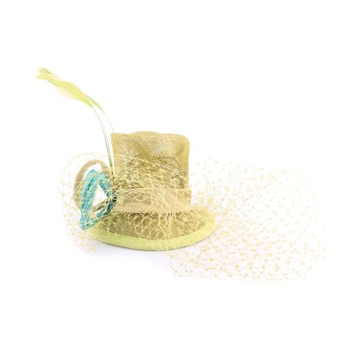 Coiffe mariage bugle sisal - mariage,