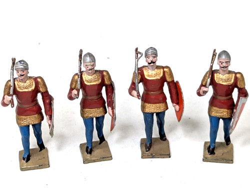 Lot quatre soldats - de,