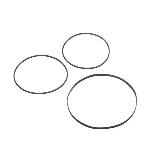 Replacement turntable belt - 3x,