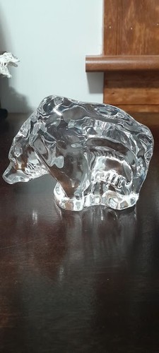 Orrefors crystal polar bear - orrefors,