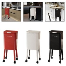 Poubelle de cuisine à roulettes avec bac intérieur - Accessoire polyvalent