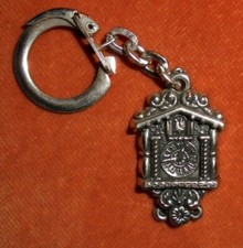 Porte-clés key ring AU CHRONOMETRE de Geneve R. ALRIC -- Paris - Coucou suisse