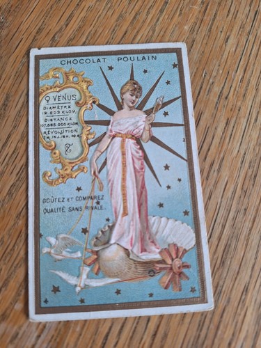 Chromo chocolat poulain venus - poulain,