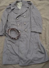Manteau Capote Officier Français Capitaine Guerre d'Algérie Uniforme
