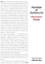 Narcisse et Goldmund, Hermann Hesse