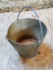 Ancien Seau En Zinc Avec Bec