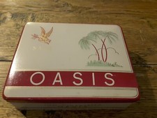 boite cigarettes Sato Oasis tabac d'Orient tôle lithographiée