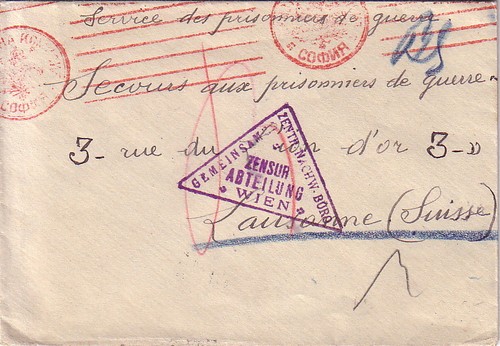 Guerre prisonnier de - 14-18,