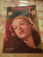 Revue Cinemonde Numéro 654 De 1947