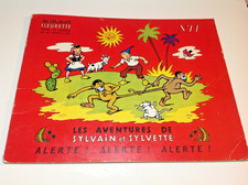 SYLVAIN ET SYLVETTE  FLEURETTE ALERTE ALERTE ALERTE   n°11a 1957