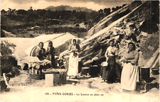 CORSE CORSICA - LA LESSIVE EN