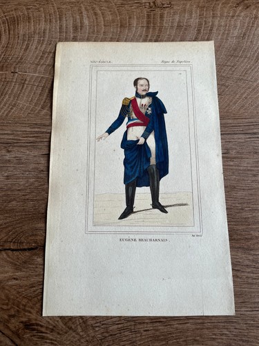 Gravure ancienne costume n89 - gravure,