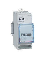 Compteur horaire totalisateur modulaire affichage numérique 230V 50Hz 2 modules 