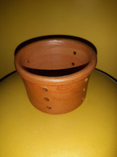 -ANCIEN EGOUTTOIR MOULE A FROMAGE FAISSELLE EN GRES VERNISSÉ