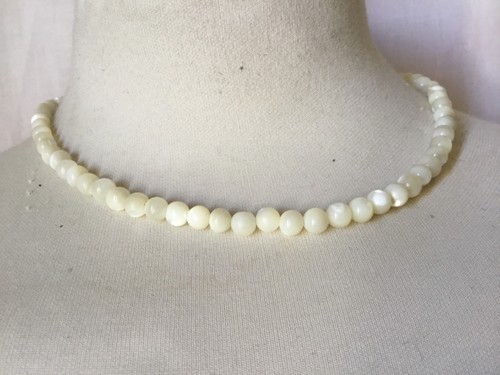 Collier nacre ancienne - de,