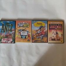 4 DVD NEUFS Fourmiz - Fievel - Lucky Luke - Cow boys