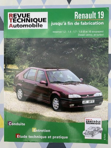 Revue technique renault - revue,