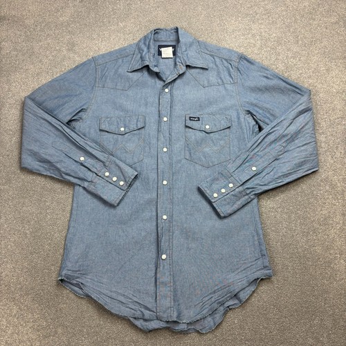 Chemise jean wrangler - jean,