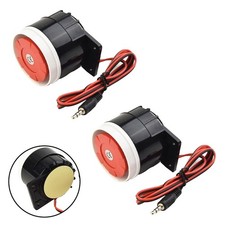 Alarme de Sécurité Intérieur 120dB Sirène Filaire pour Protection Maison DC