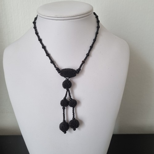 Collier ancien perles de - ,