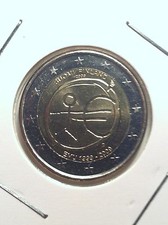 2 EURO FINLANDE 2009 EMU 10 ANS DE L'EURO COMMEMORATIVE NEUVE
