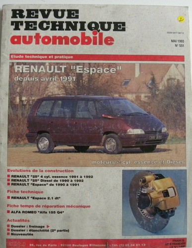 Revue technique automobile rta - revue,