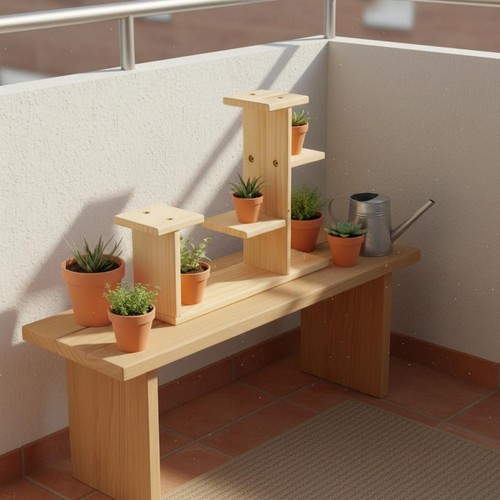 étagère fenêtre bois - fenêtre, en
