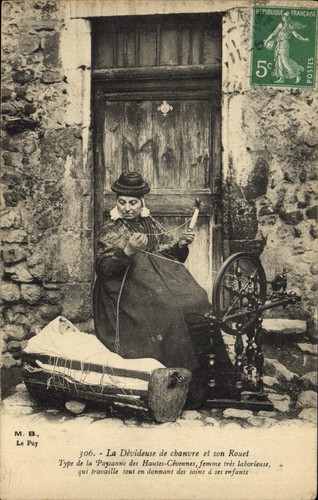 Dévideuse chanvre et - de,