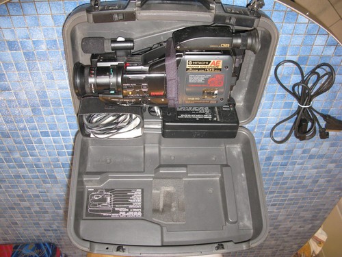 Caméscope hitachi vhs vm52s - hitachi,