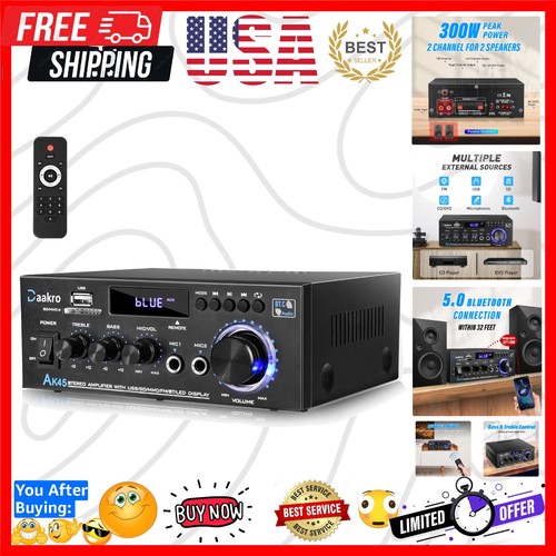 Stereo audio amplifier - stereo, amplifier,300w