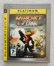ratchet & clank operation destruction PS3 FR . disque état neuf . complet