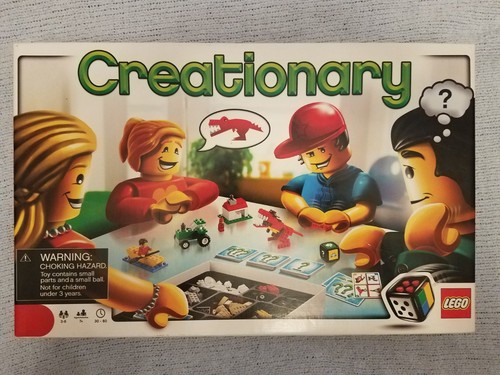 Lego creationary board game - creationary,