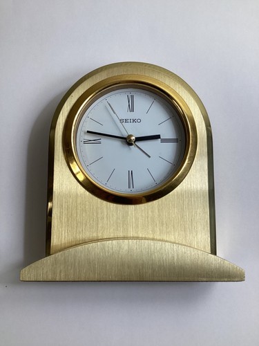 Pendulette seiko dorée - dorée,