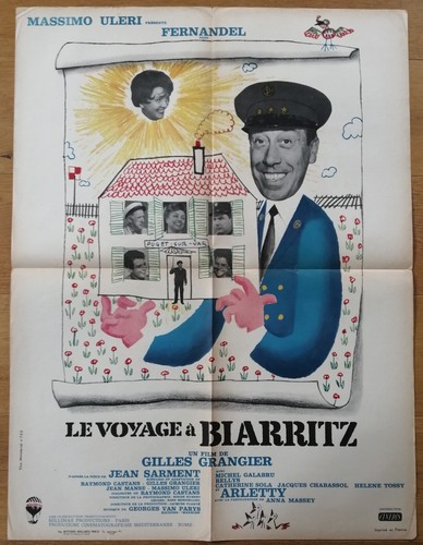 Voyage biarritz fernandel - voyage,