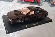 1/24 FERRARI TESTAROSSA 1984 Bburago PERSO / CUSTOM / TUNING / MODIFIÉE / UMBAU